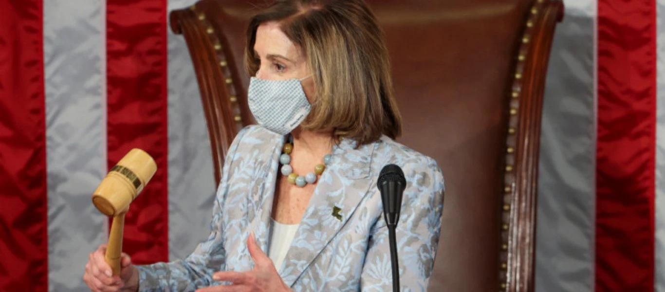 Δεν ξέρει πότε θα παραπέμψει για δίκη το Ν.Τραμπ η Ν.Πελόζι